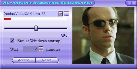 Alparysoft HandsFree Screensaver Screenshot